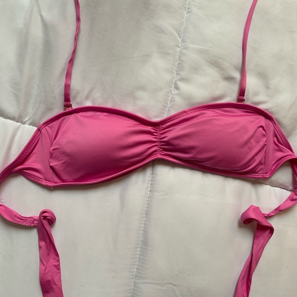 Clip off halter/bandeau top